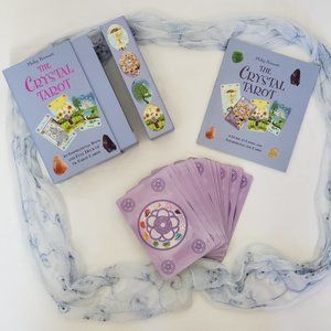 Philip Permutt Crystal Tarot Deck and Guidebook  EUC Cico Books